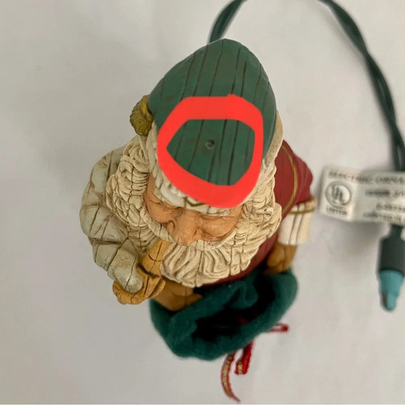 VTG Hallmark Keepsake Santa's Secret Gift Magic Musical Christmas Ornament 1997 - Picture 7 of 12